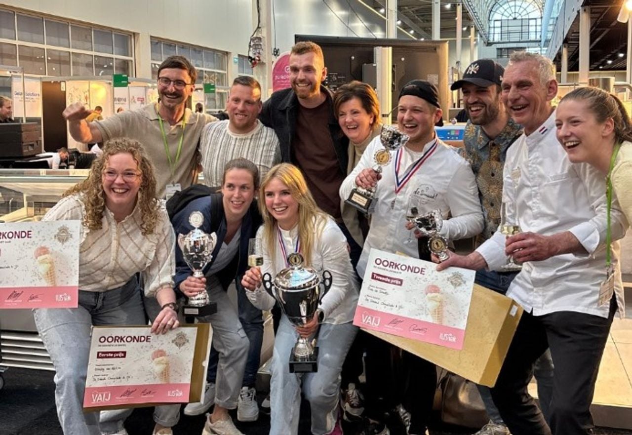 Team IJssalon Smaak in Eersel. (Foto: Instagram.)