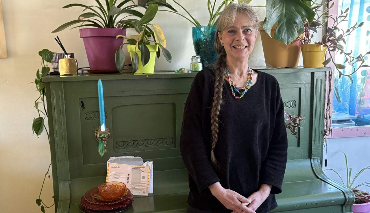 De stempas van Metha staat al klaar voor 18 maart (foto: Karin Kamp).