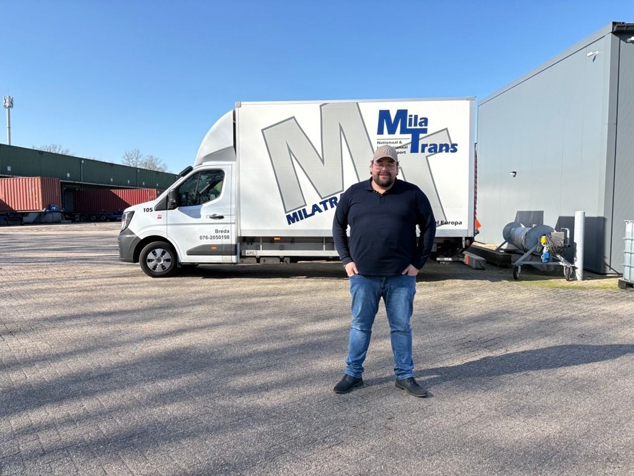 Bjorn Baks merkt veel van de prijsstijging (foto: Raymond Merkx).