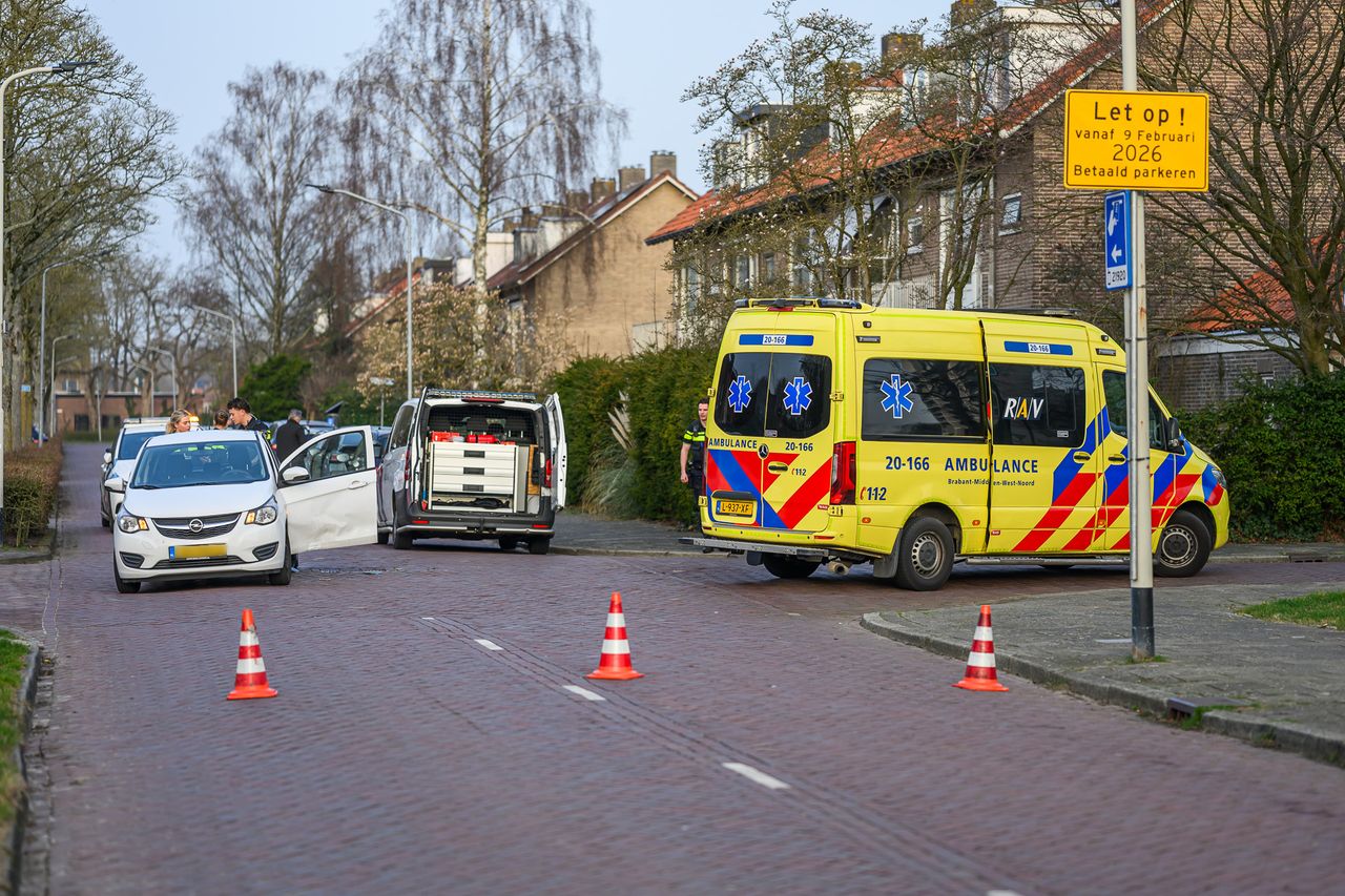 Botsing in Breda (foto: Tom van der Put/Persbureau Heitink). 
