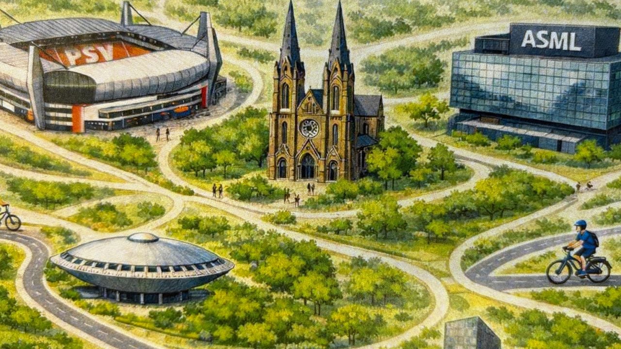 Het lesmateriaal om de weg te leren vragen. 