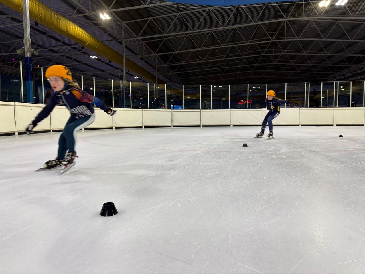 Maandag vonden op de Tilburgse ijsbaan de clubkampioenschapen plaats (foto: Wilco Zonneveld).