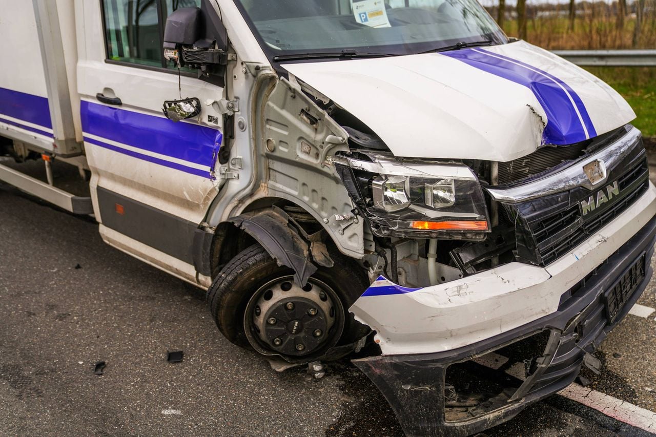 Ongeluk in Someren (foto: Dave Hendriks / Persbureau Heitink).