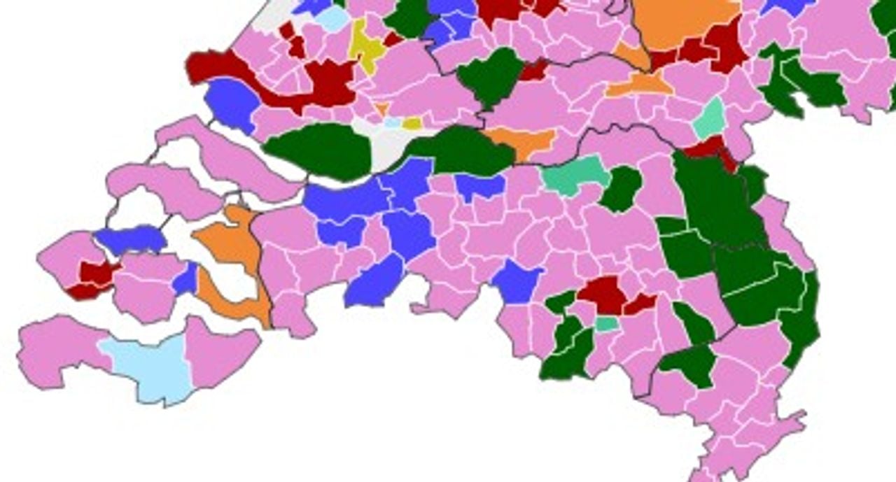 Uitslag lokale partijen