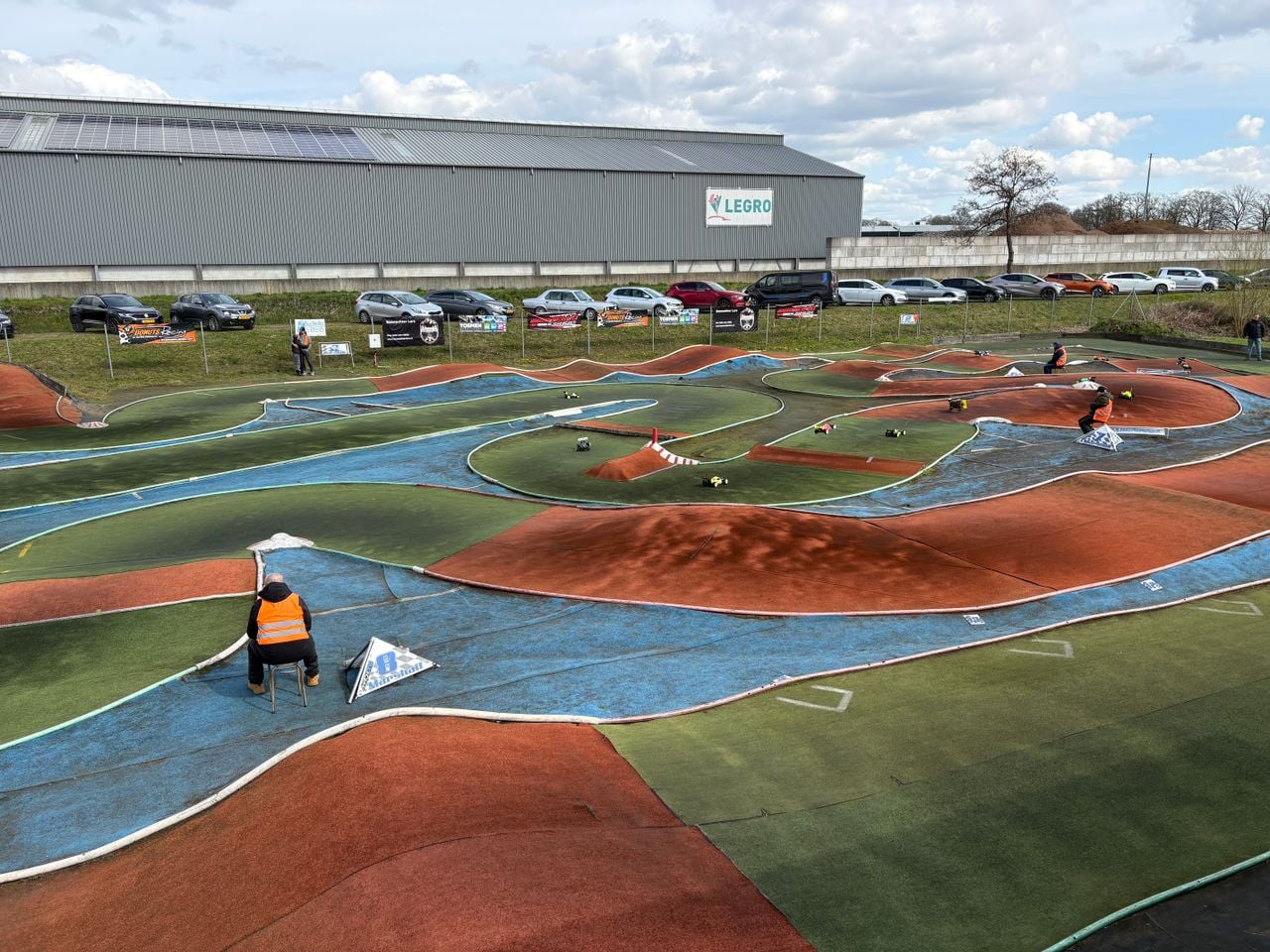 De racebaan van Mach One in Helmond (foto: Omroep Brabant).