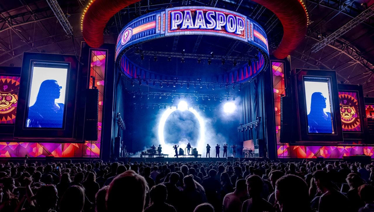 Paaspop heeft de grootste tent ter wereld (foto: ANP).