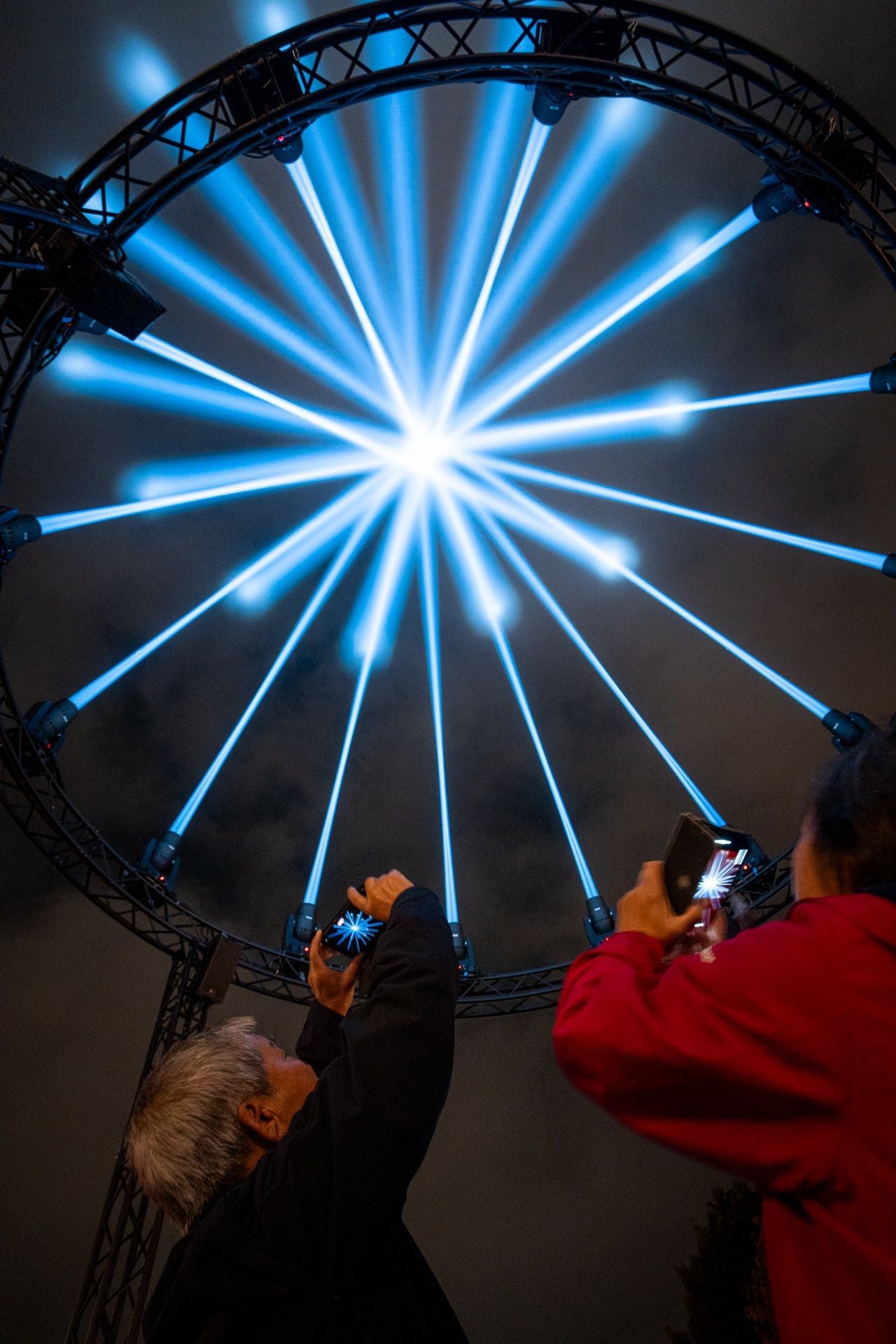 Het werk Step into the Light dat ook in Mexico te zien is (foto: Jan Timmer).