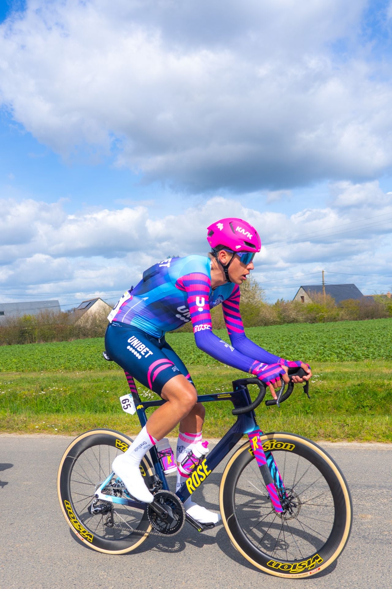 Martijn Rasenberg krijgt bij Unibet Rose Rockets de kans als prof (foto: Joren Benjamins/Unibet Rose Rockets).