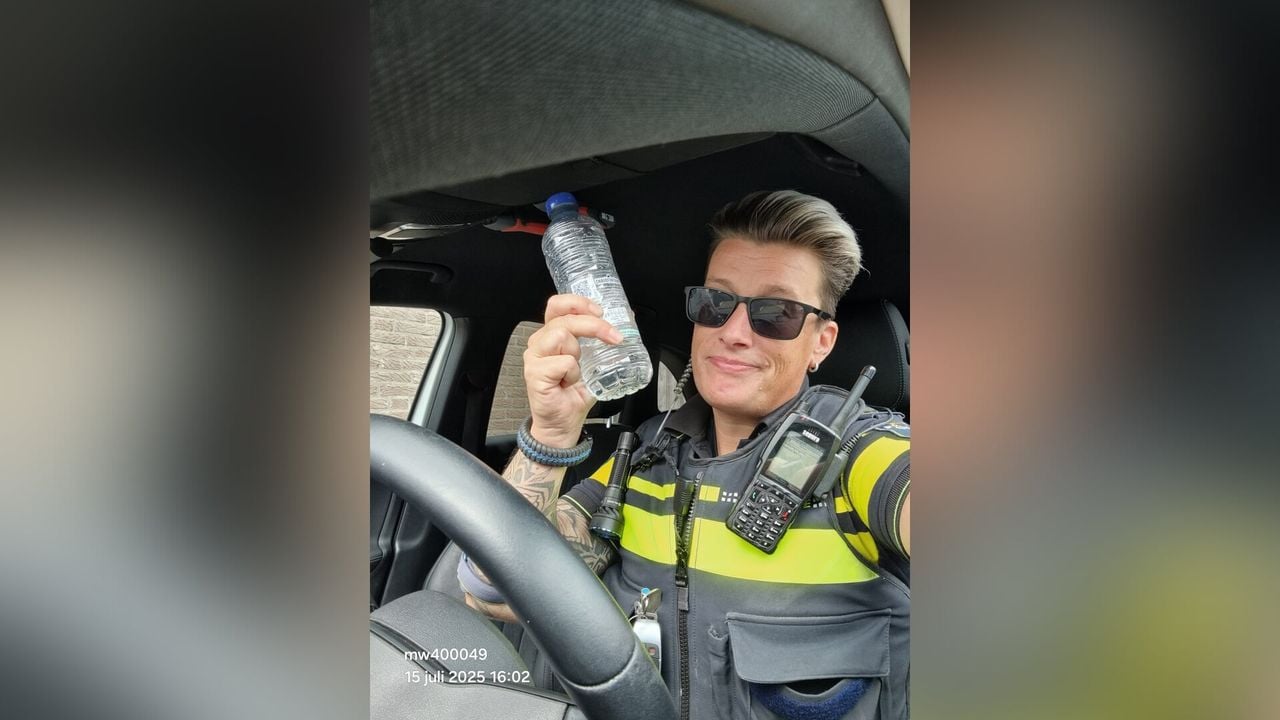 De echte Jutka met zonnebril (eigen foto).