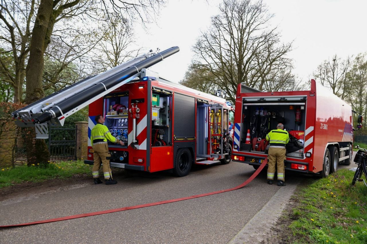 Brand in Uden (foto: Addy smits / Persbureau Heitink). 