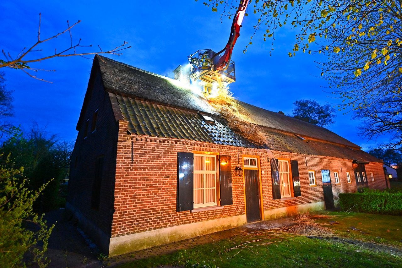 De brandweer kon erger voorkomen (foto: Rico Vogels / Persbureau Heitink).