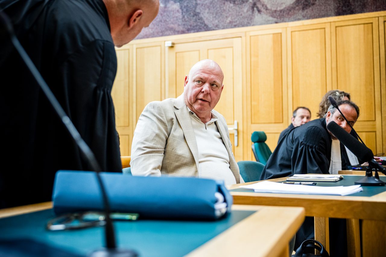 Peter Gillis in de rechtbank in Den Bosch (foto: ANP).