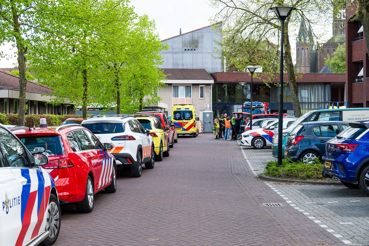 Vreemde lucht geroken in woonzorgcentrum Heidestede (foto: Tom van der Put / Persbureau Heitink). 