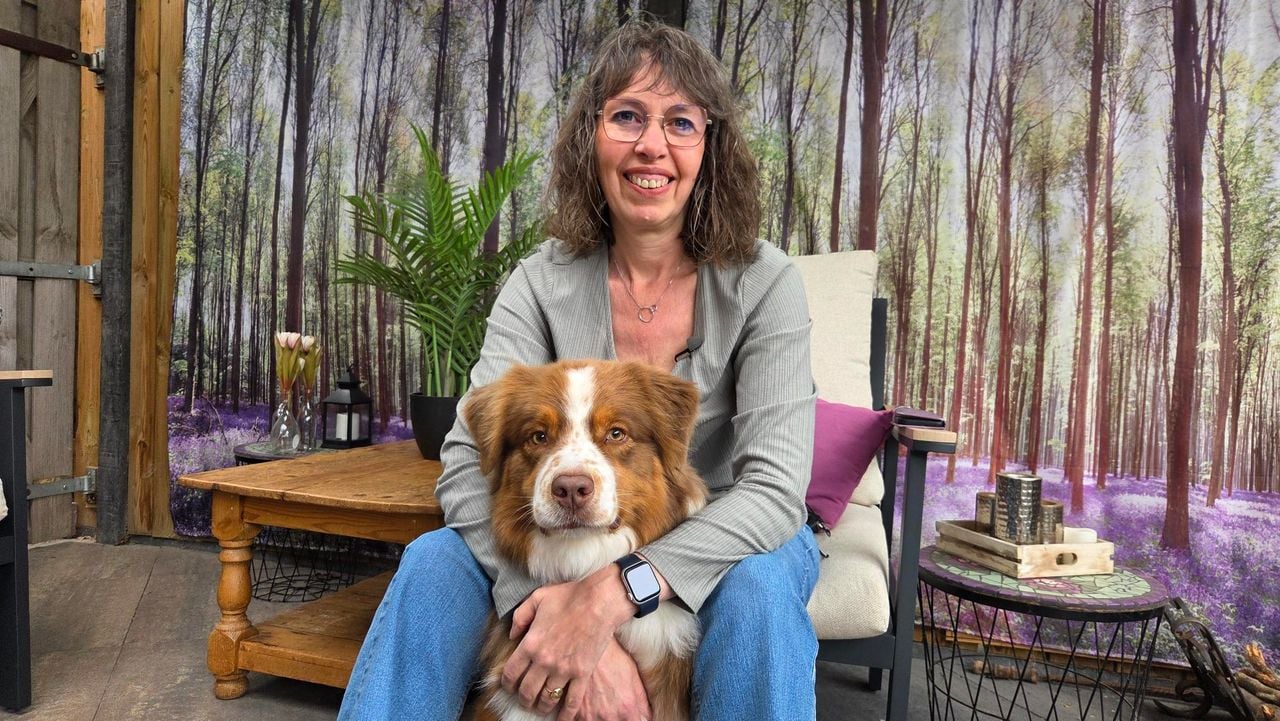  Ineke Vliem en haar hond Pelle uit Best (foto: Noël van Hooft).