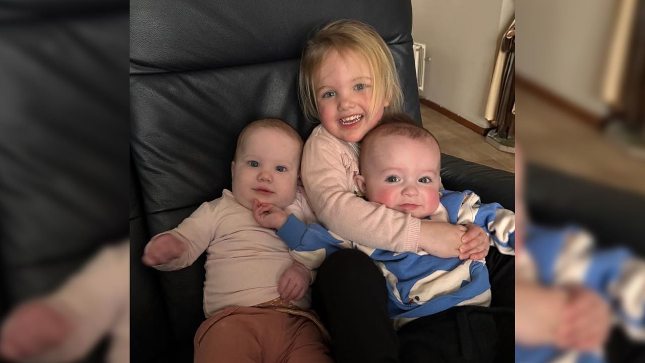 Frans heeft alleen de geboorte van kleindochter Esmee (midden) mee mogen maken.