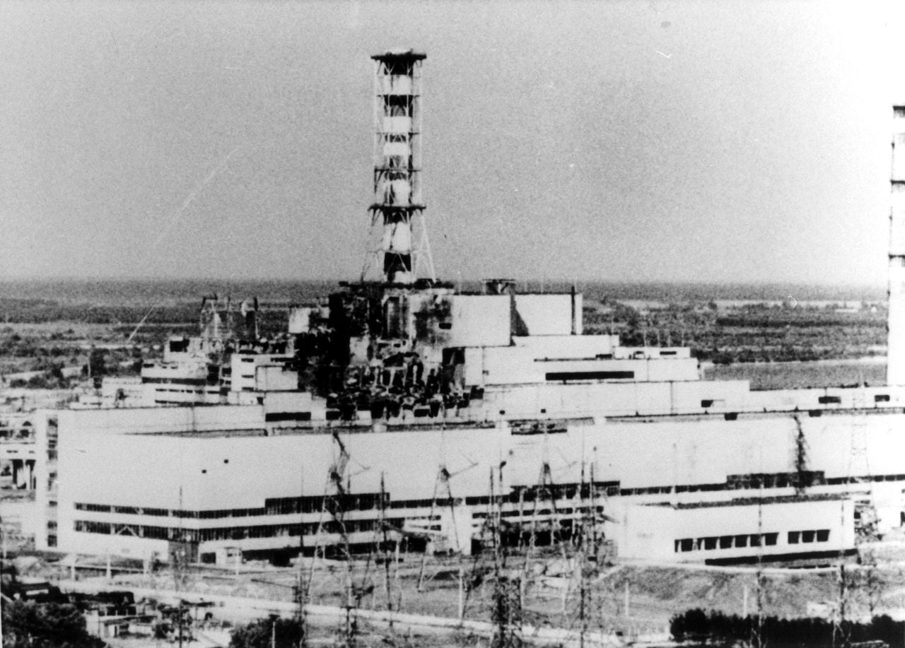 In de kerncentrale in Tsjernobyl gebeurde in 1986 een grote ramp (foto: ANP).