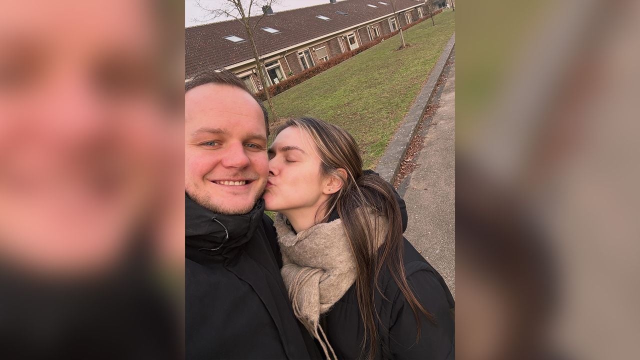 Dominique en haar vriend Daan (foto: eigen beeld).
