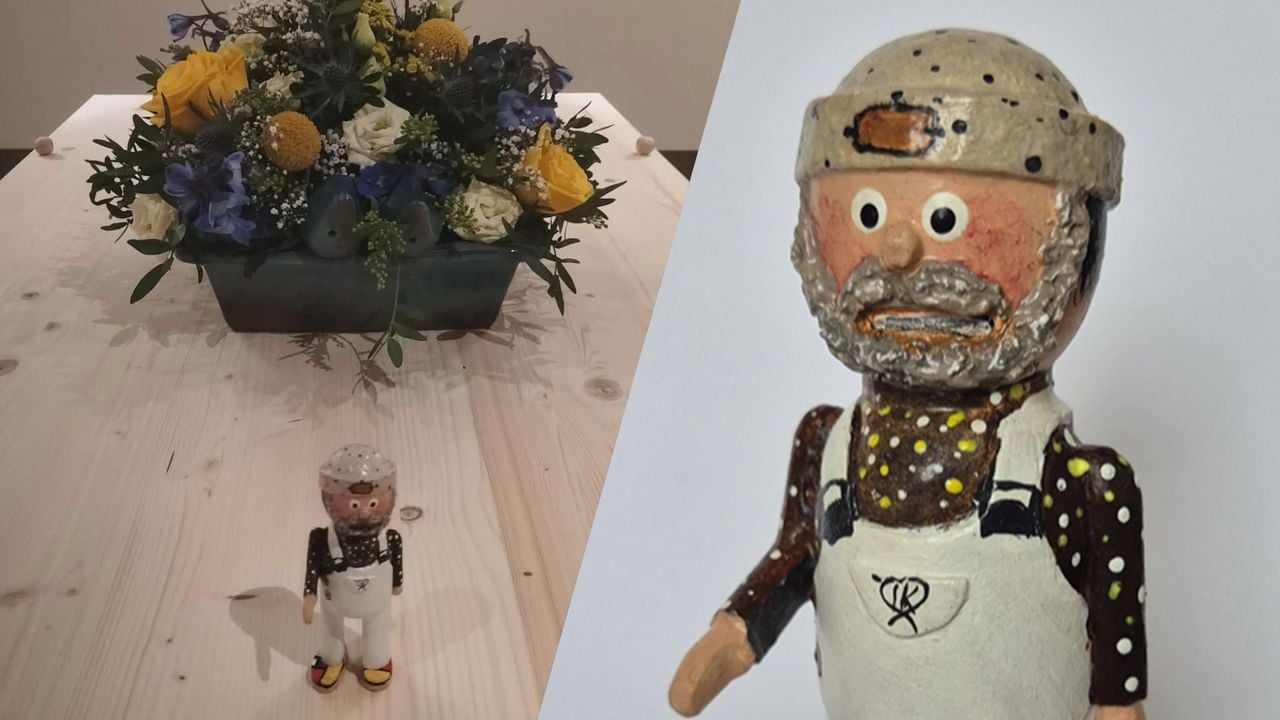 Het zelfportret van Karel, dat hij zelf heeft gemaakt. (privéarchief)