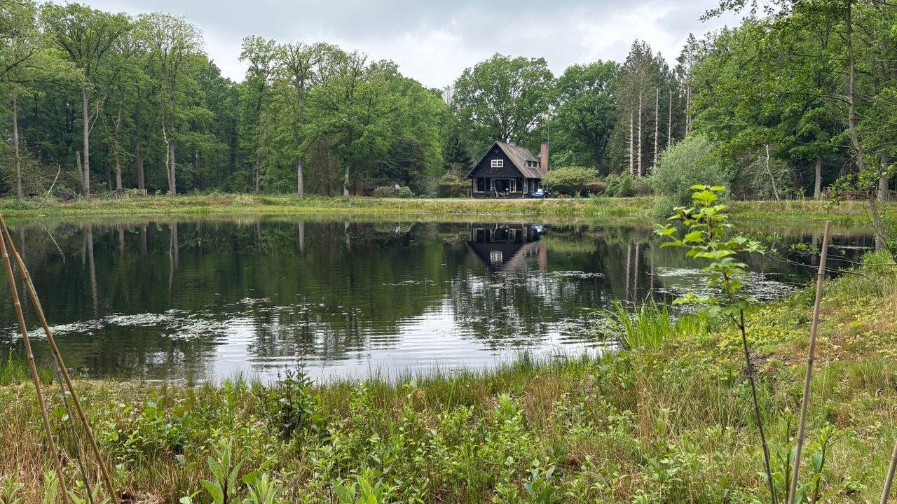 De hut van oom Ton (foto: Rogier van Son). 
