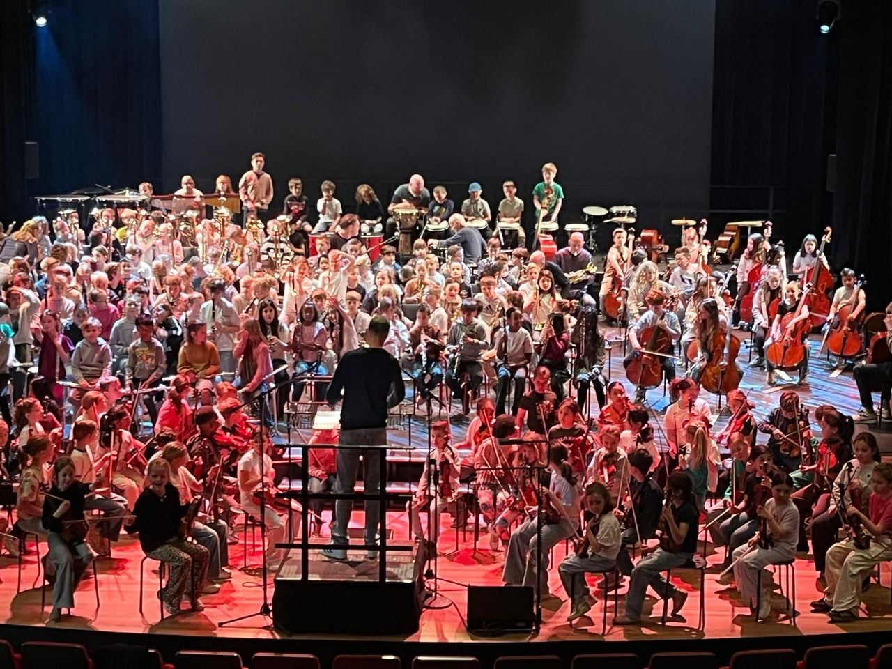 Het Leerorkest in Bergen op Zoom.