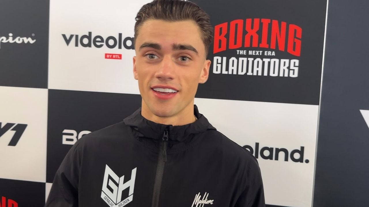 Geraldo Holzken vecht in Topsportcentrum Rotterdam (foto: Leon Voskamp).