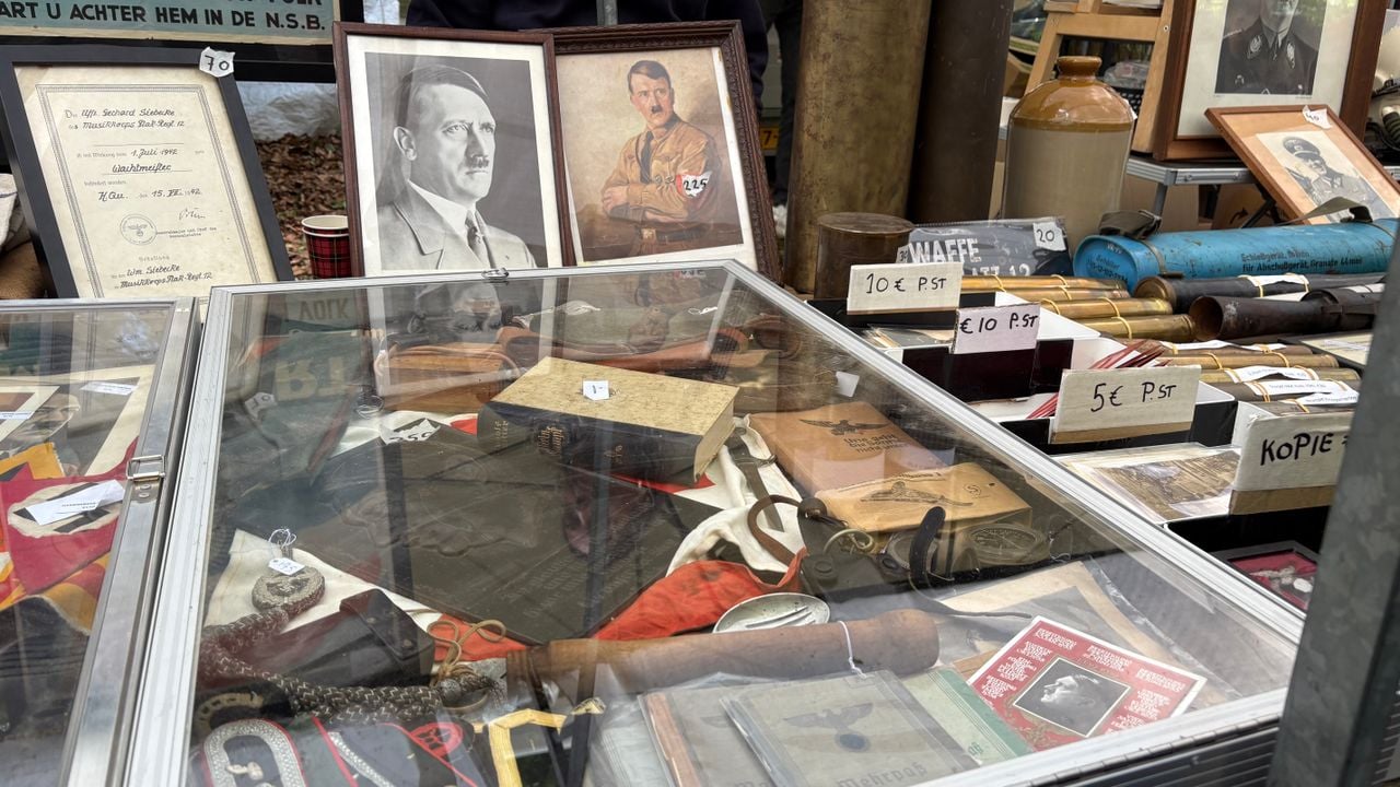 Verzamelmarkt Militracks (foto: Imke van de Laar).
