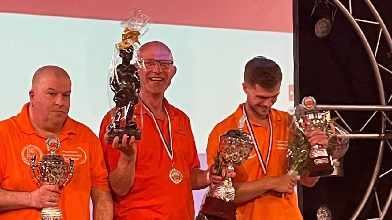Jan werd afgelopen weekend weer wereldkampioen (foto: Jan Oostenbrink).