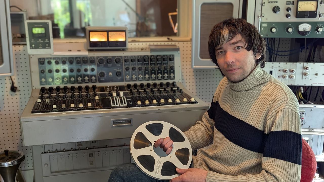 De oude analoge studio (foto: Ferenc Triki).