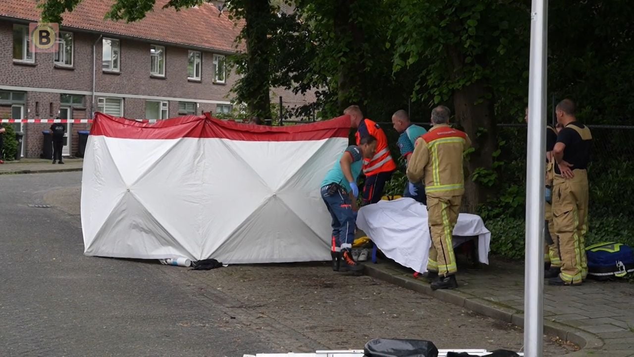 Op deze plek werd de fietser aangereden (foto: SQ Vision/Dave Hendriks).
