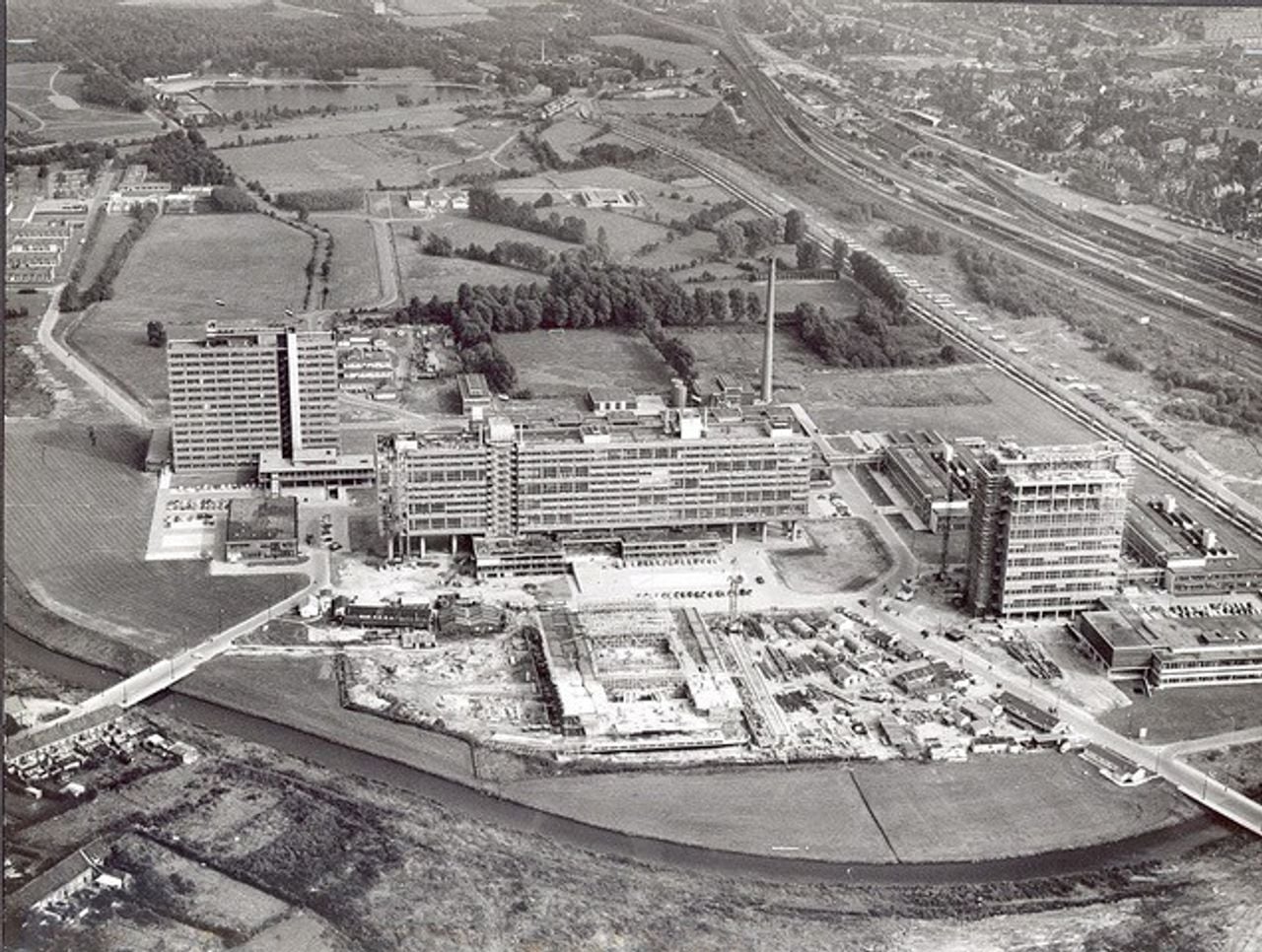 De TU/e in 1964 (foto: TU/e). 