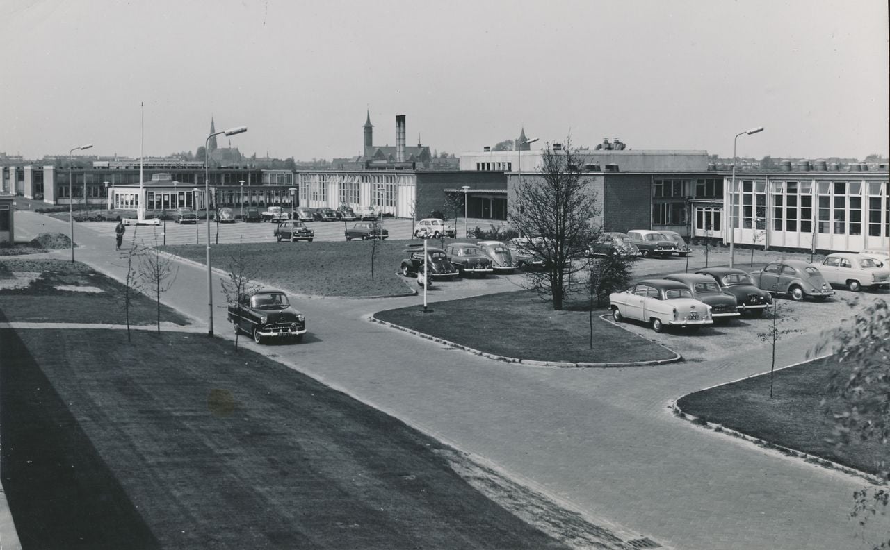 De Technische Universiteit Eindhoven in 1960 (foto: TU/e). 