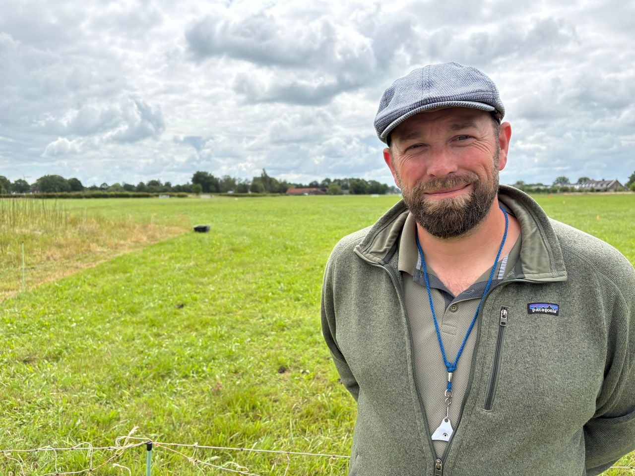 Pim Visscher is al twintig jaar schapendrijver (foto: Omroep Brabant).