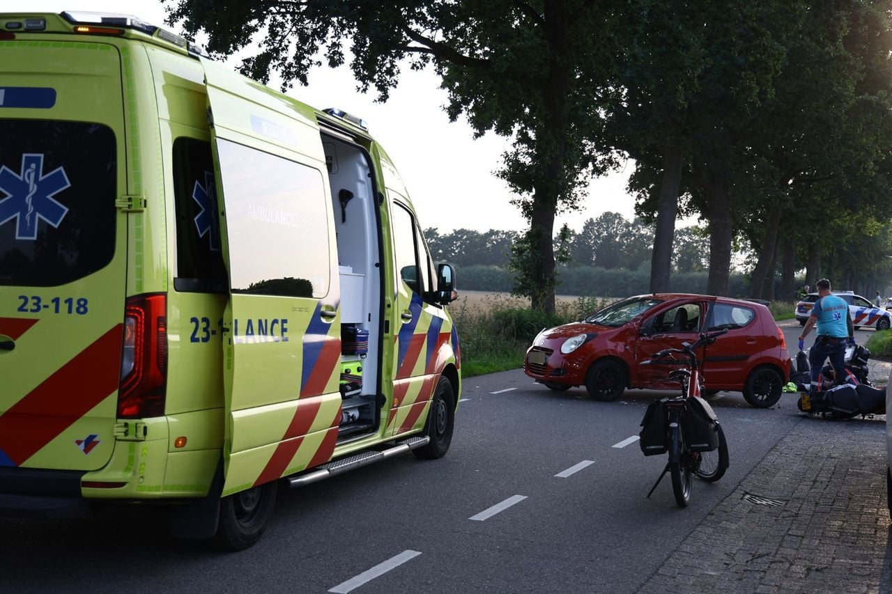 Ongeluk in Beugen (foto: SK-Media / Persbureau Heitink). 