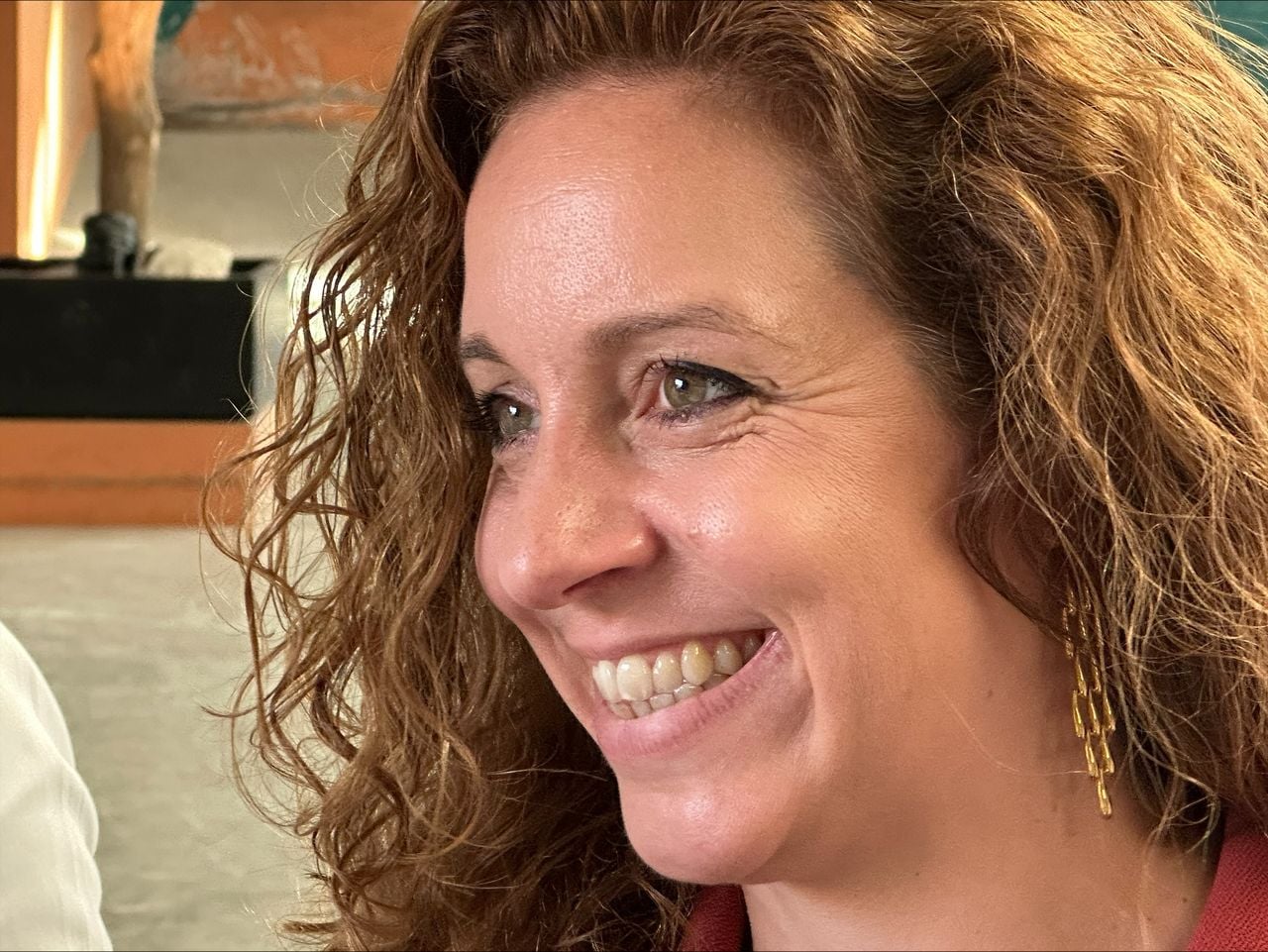 Lotte van Kelle, fractievoorzitter D66 Breda (foto: Omroep Brabant).
