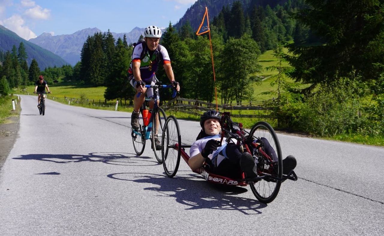 Fysieke en mentale grenzen verleggen op de de Kaunertaler-gletsjer in Oostenrijk (privéfoto: Edwin Claassen).