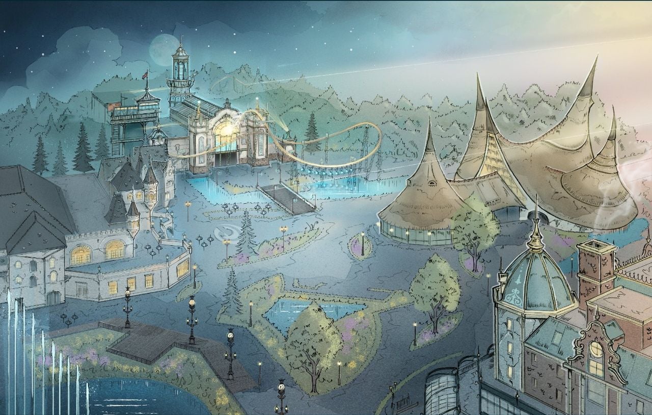 Missie Luminar, de nieuwe attractie van de Efteling (foto: Efteling).
