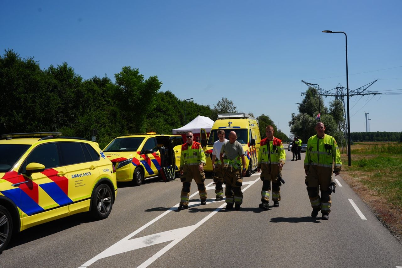 Fietser (81) komt om het leven bij botsing met vrachtwagen in Den Bosch (foto: Erik Haverhals/Persbureau Heitink).