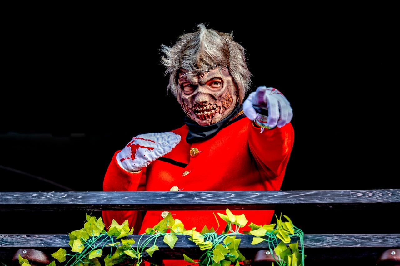 Is het al halloween? (foto: Caroline van Leusden/Eye4images).  