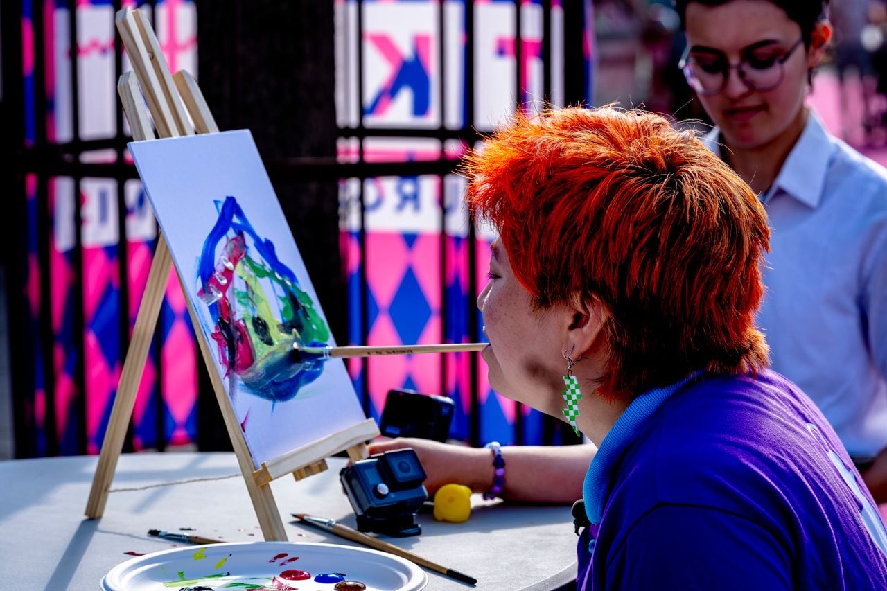 Dat is nog eens creatief (foto: Caroline van Leusden/Eye4images).  