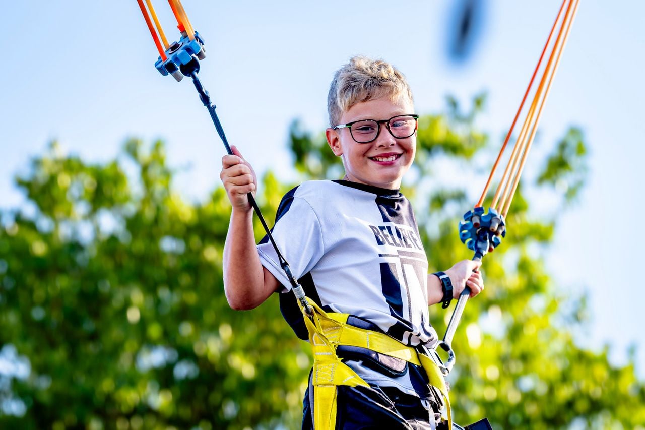 Springen maar! (foto: Caroline van Leusden/Eye4images).