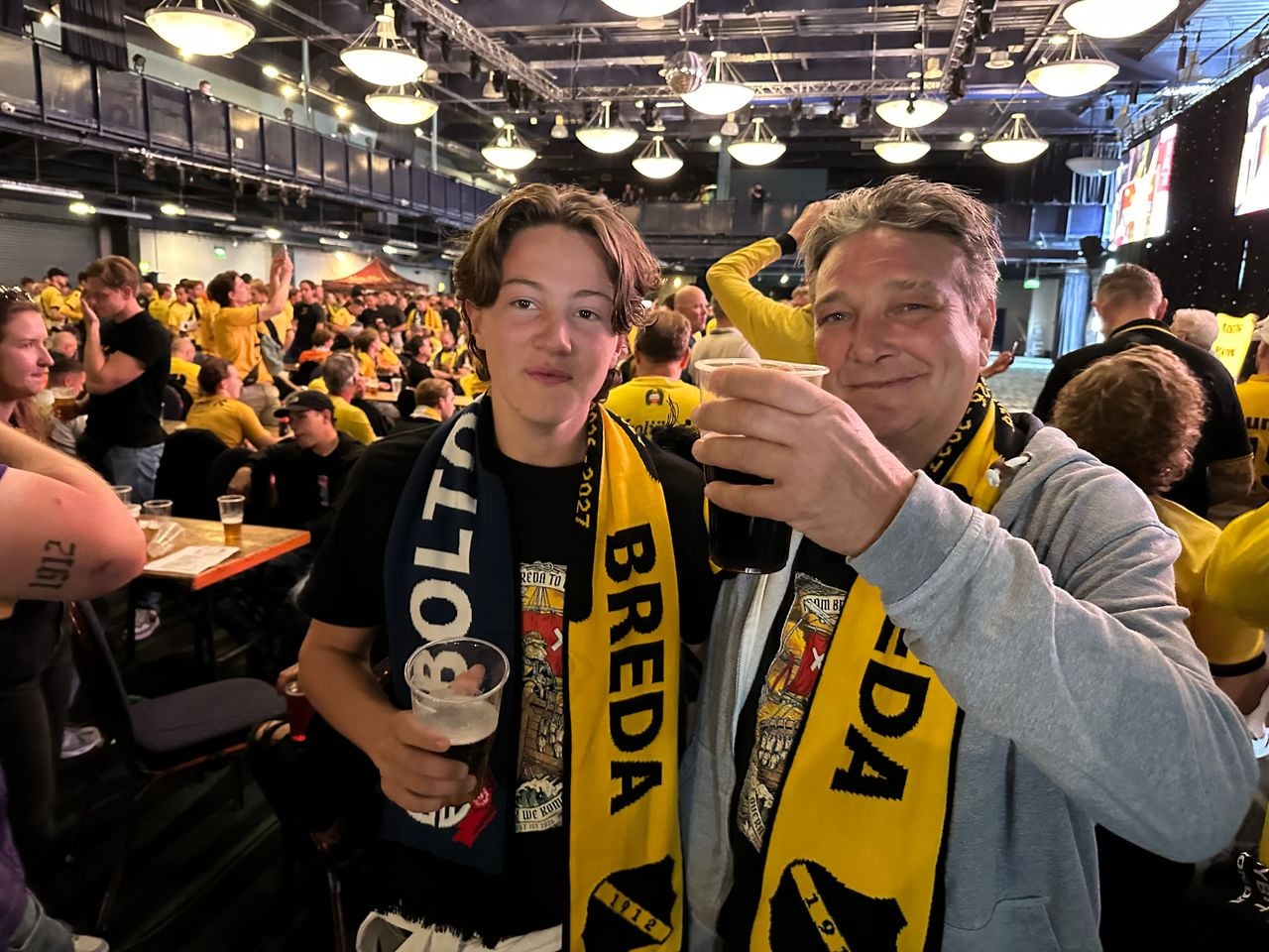 Vader en zoon Havermans (foto: Omroep Brabant).