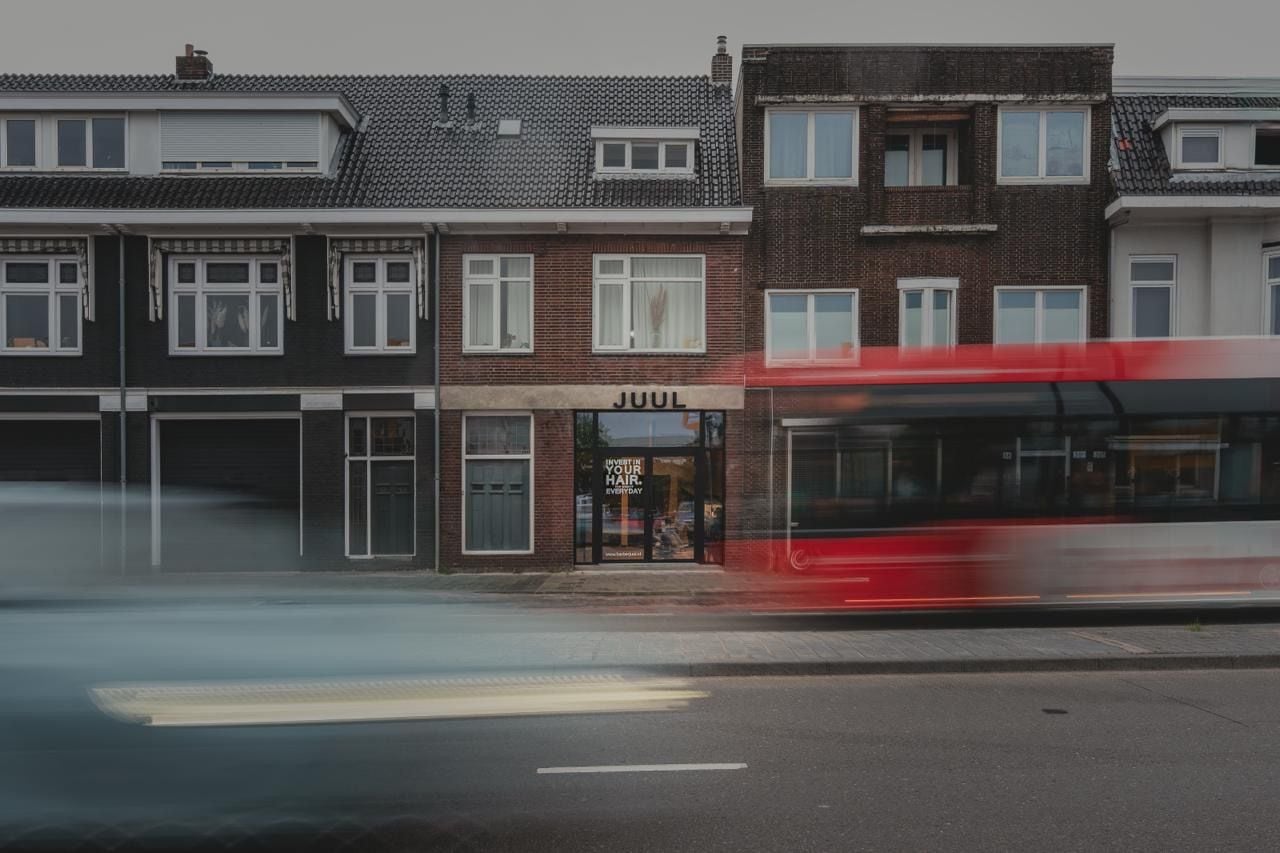 De zaak waar Chase werkt (foto: Barber Juul).