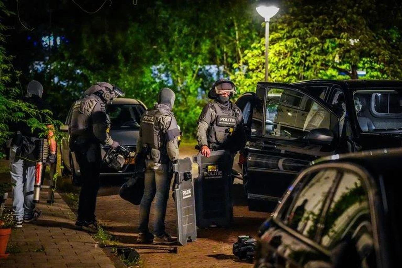 De man werd opgepakt in Eindhoven (foto: SQ Vision).