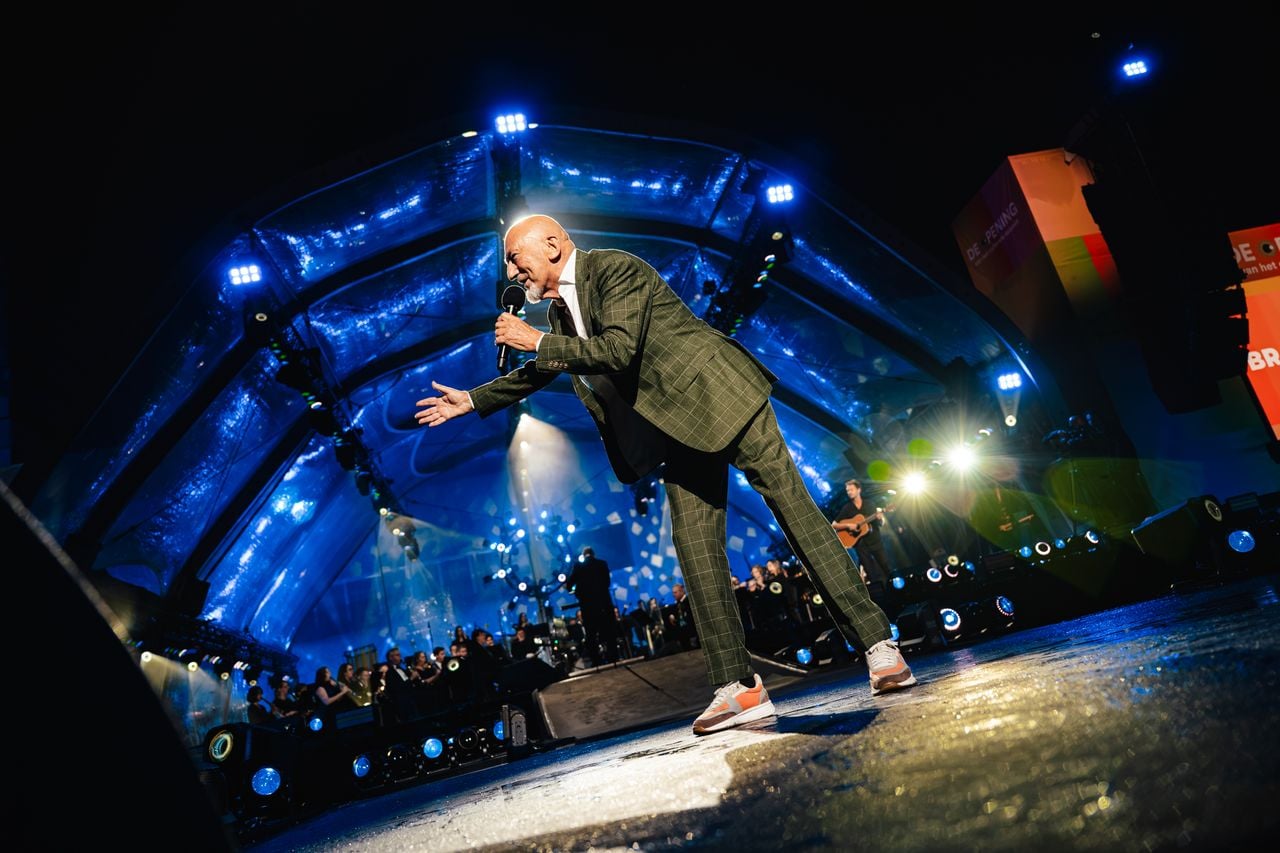 Gerard van Maasakkers tijdens De Opening De Opening in Eindhoven (foto: Fitchd).