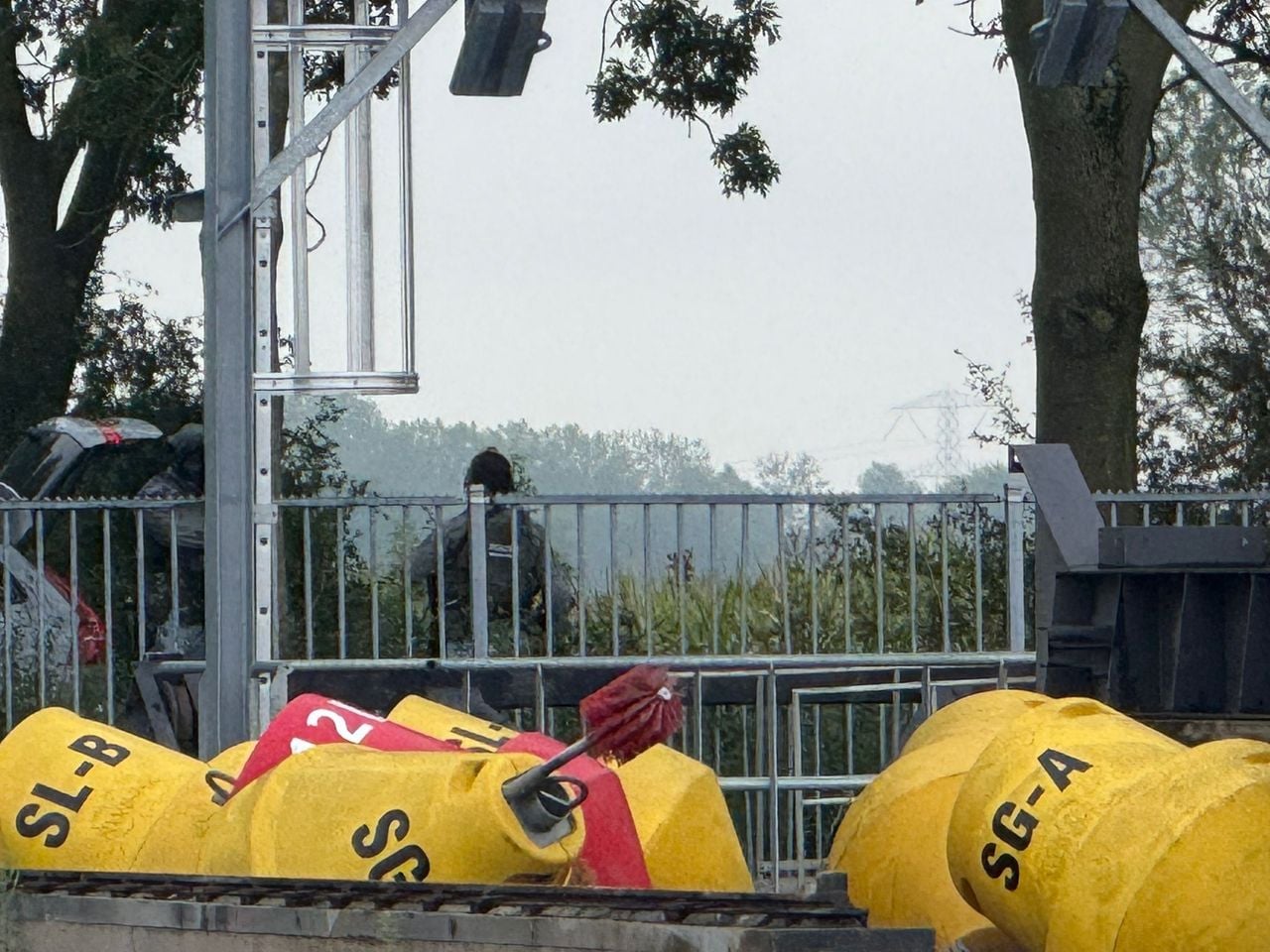 De DSI in de haven van Grave (foto: Omroep Brabant).