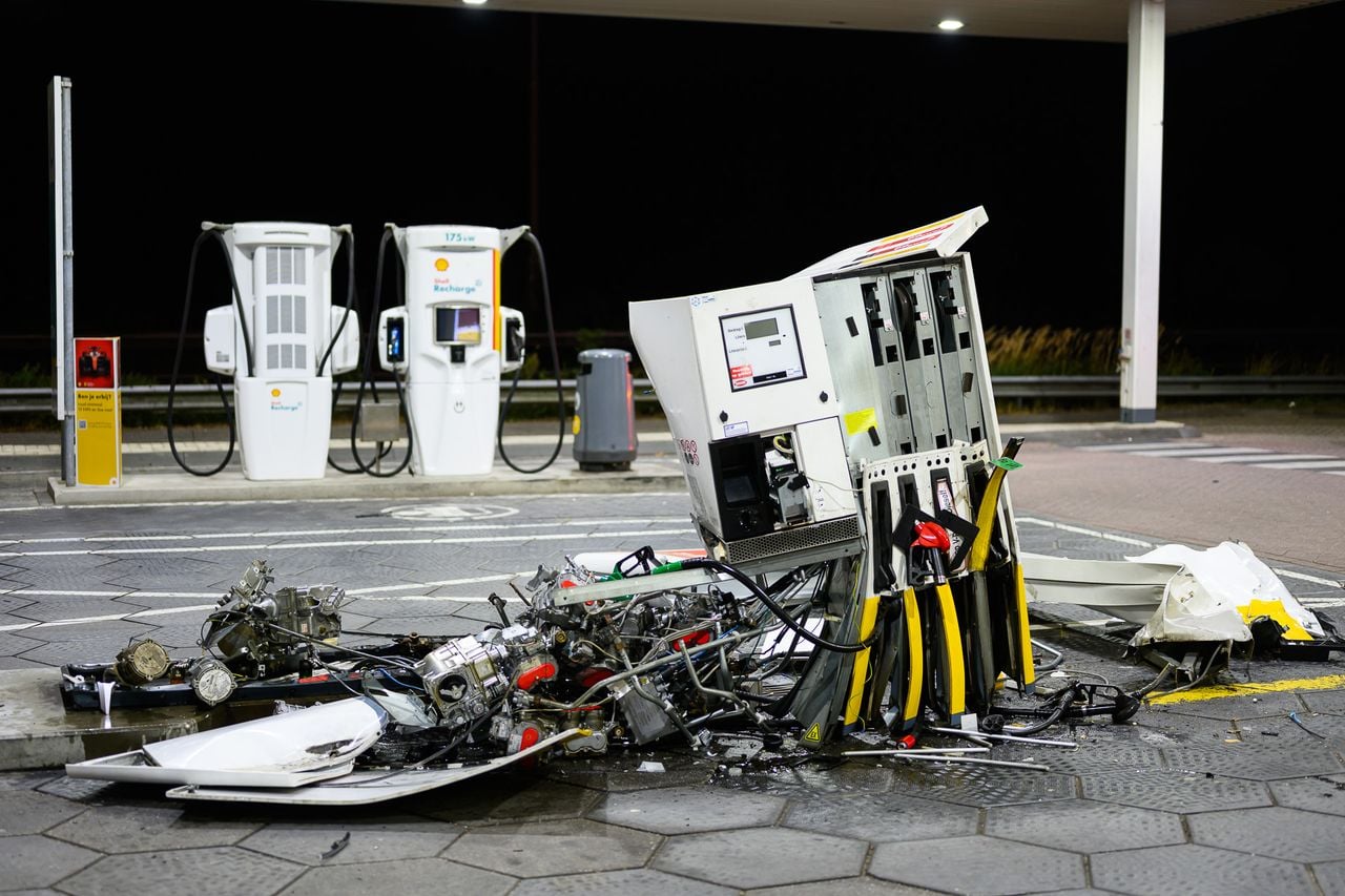 Er ontstond een grote ravage (foto: Tom van der Put/ Persbureau Heitink).