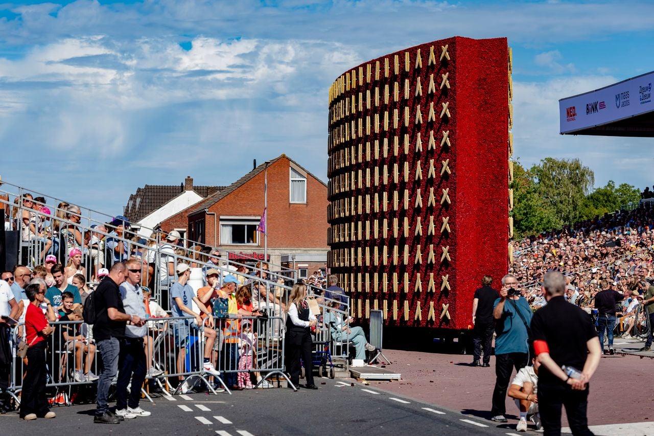 Buurtschap Rijsbergen met Choregraphie Geometrique. (foto: MARCEL VAN DORST / EYE4IMAGES).
