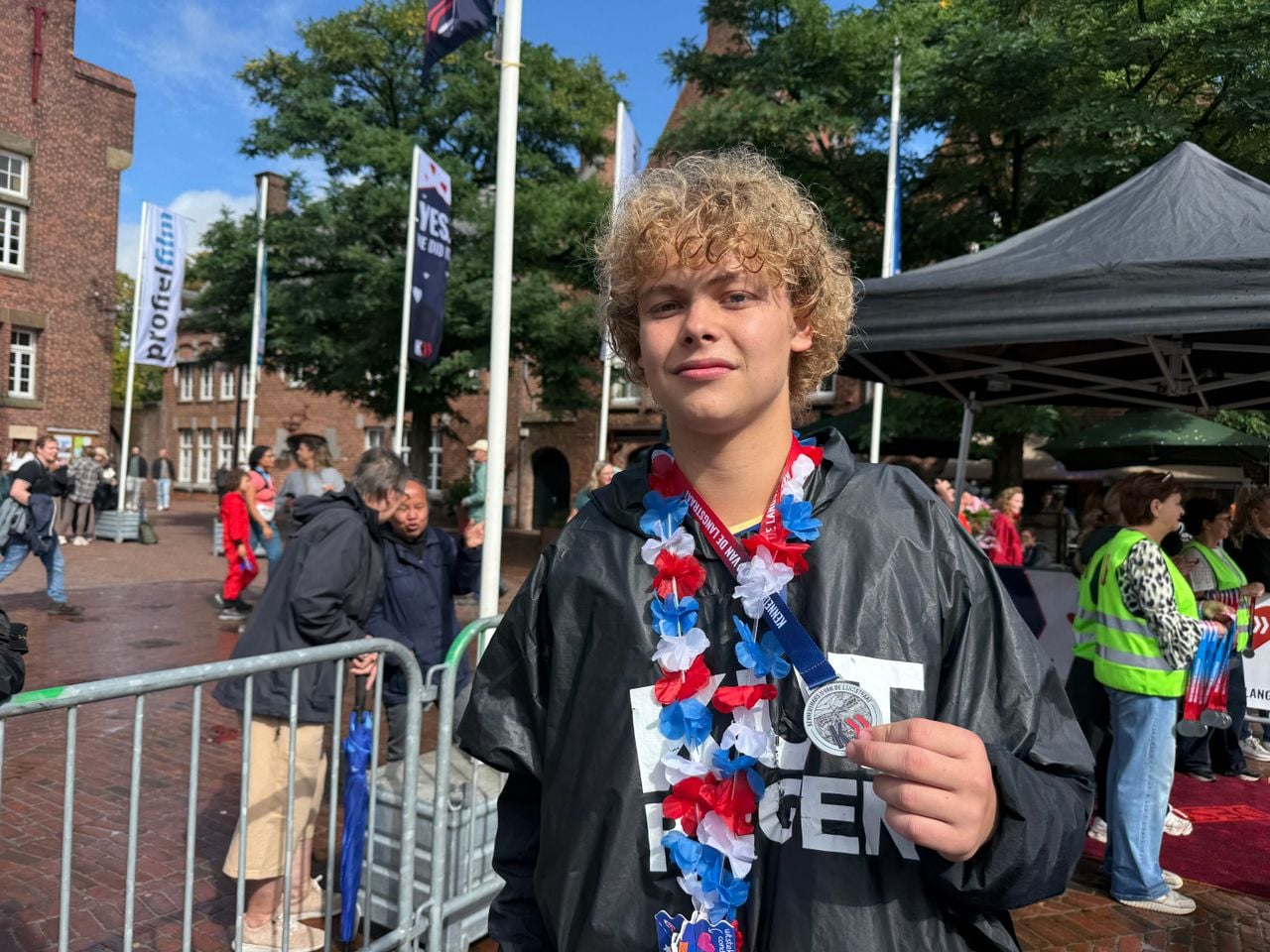 Max is trots dat hij de finish haalde 'eerste maar ook laatste keer'. 