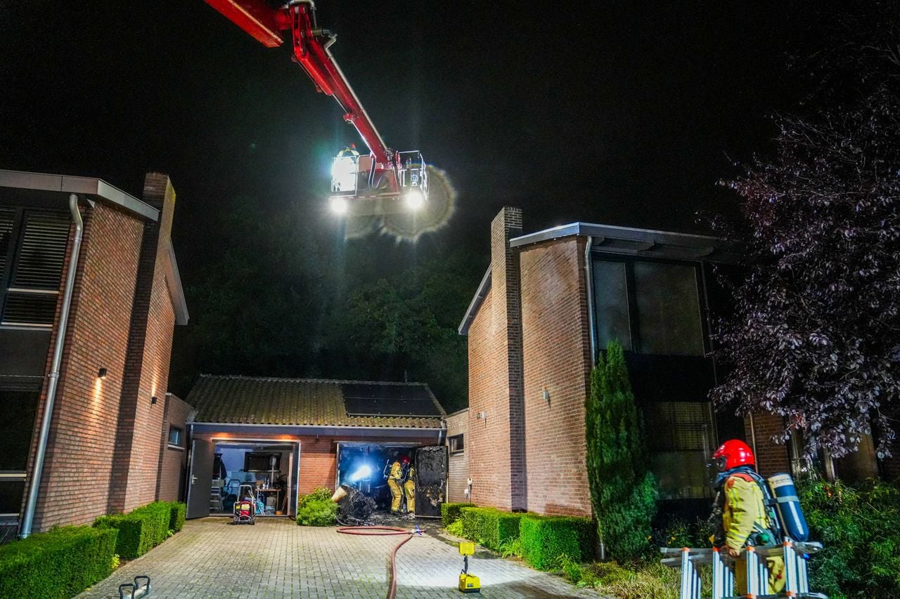 De straat was afgezet (foto: Dave Hendriks / Persbureau Heitink).