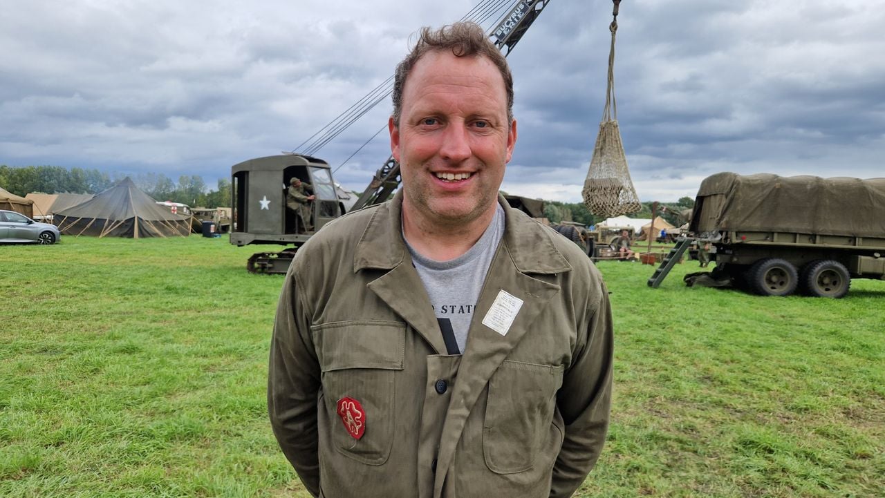 Corné op Camp Liberty (foto: Tom Berkers).